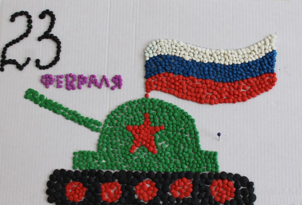 Из пластилина